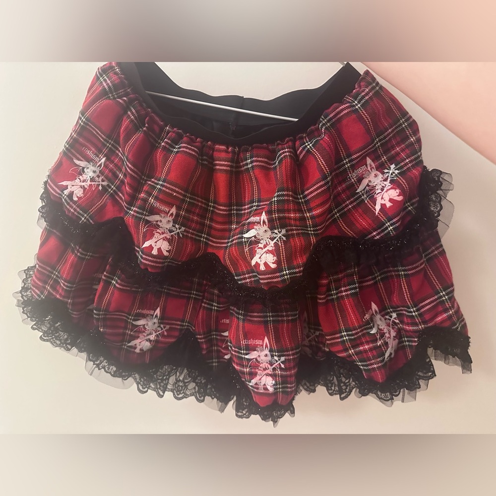 Richards Punk Rabbit Skirt – One of a Kind Designer Custom Piece